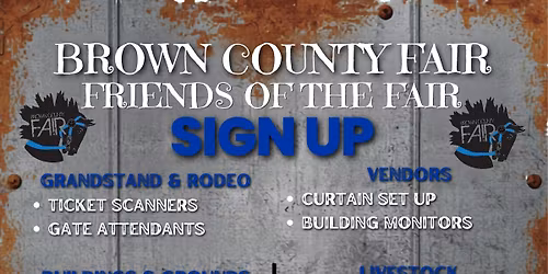 Friends of the Fair Bingo