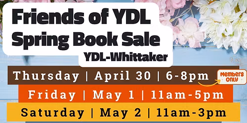 Friends of YDL Book Sale