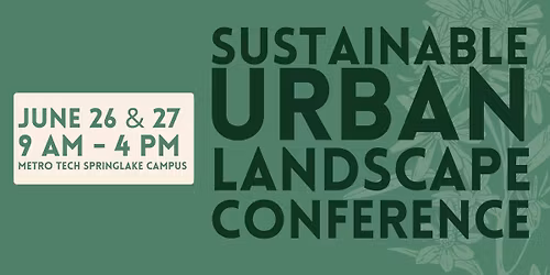 Sustainable Urban Landscape Conference