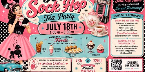 50s Sock Hop Tea Party