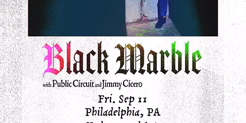 Black Marble at Underground Arts 9\/11