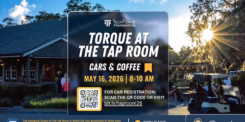 Torque at The Tap Room: Cars & Coffee