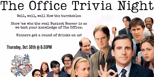 The Office Trivia Night at To The Fives Taproom & Lounge 