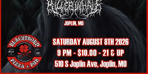 Gravehuffer, They Watch Us From The Moon, & Deep Sea Fishing For A Killer Whale @ Blackthorn Joplin