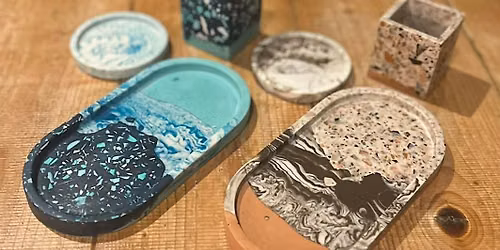 Intro to Jesmonite - The Oval Tray Workshop in BEVERLEY with Objectify