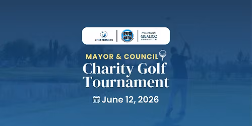 Mayor & Council Annual Charity Golf Tournament Presented by Qualico Communities