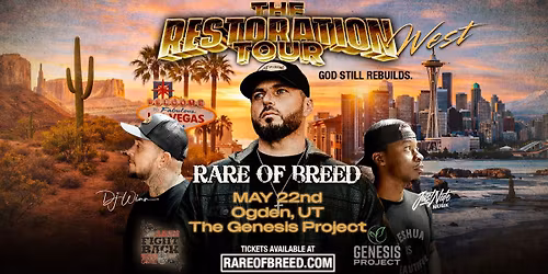 Rare of Breed LIVE in Ogden, UT at The Genesis Project