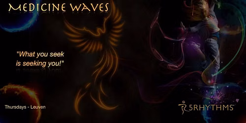 Medicine Wave: 5 Rhythms in Leuven w Chris Camp