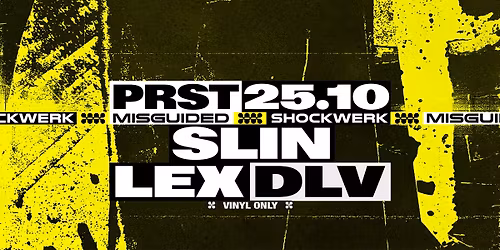 MISGUIDED x SHOCKWERK w\/ SLIN, LEX & DLV (Vinyl Only)