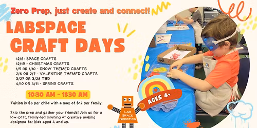 Craft Morning at LabSpace