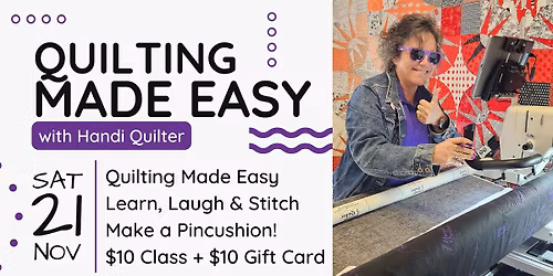 Quilting Made Easy with Handi Quilter