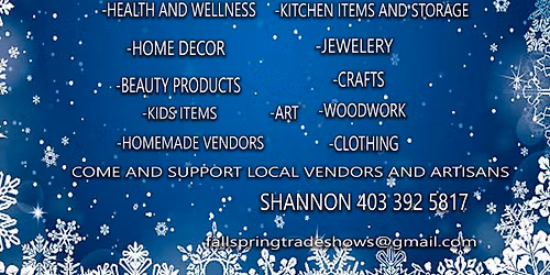 Christmas Holiday Craft Show and Market 