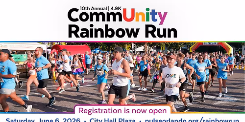 10th Annual CommUNITY Rainbow Run & Festival