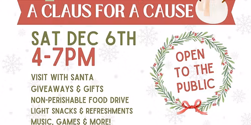 A Claus For A Cause Presented By Resolute 937 & BFF Skincare