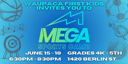 Waupaca Mega Sports Camp 2026