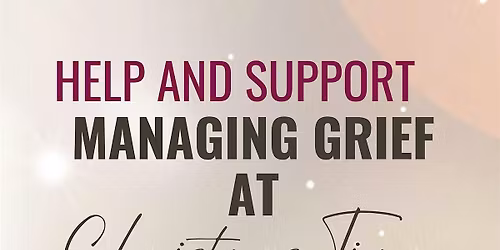 Managing Grief at Christmas Time (Cookstown)