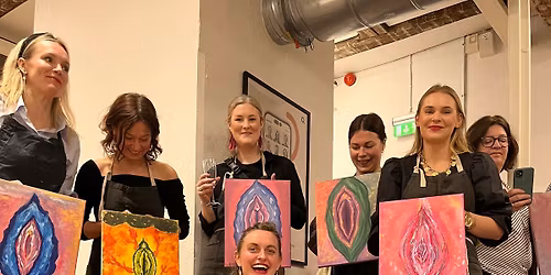 SIP AND CREATE: LET'S PAINT THE VULVA!