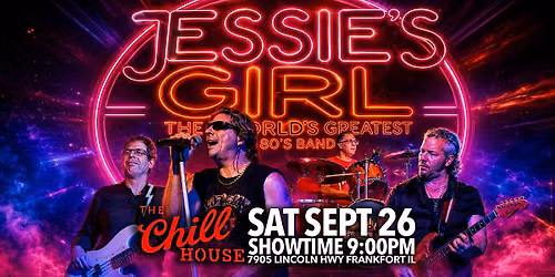 80\u2019s Party | Jessie\u2019s Girl | World\u2019s Greatest 80\u2019s Band at The Chill House