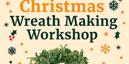 Christmas wreath-making workshop