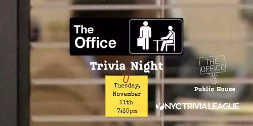 NYC Trivia League: The Office Trivia Night at The Office Public House