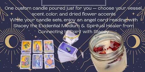 Thursday April 9th- Candle Making & Card Reading Workshop 6pm
