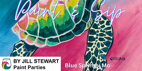 Sea Turtle Paint Party 2