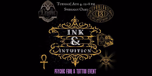 Ink & Intuition: Flash Tattoos & Psychic Readings at Parlor 13