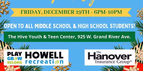 Teen Late Night - Holiday Party (6th-12th Grade)