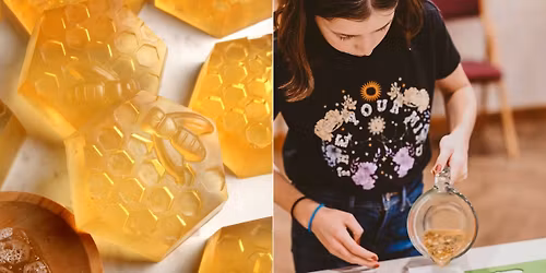 Homeschool Home Ec: Honey Bee Soaps