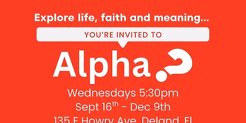 Alpha Week 9