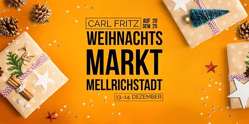Carl Fritz beim nostaligschen Weihnachtsmarkt Mellrichstadt 2025