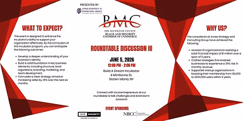 The Staten Island Minority Small Business Round Table Discussion