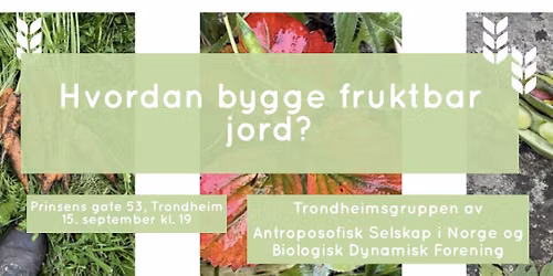 Hvordan bygge fruktbar jord?