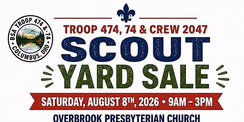 Annual Scout Yard Sale