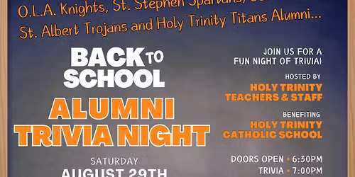 Back to School Alumni Trivia Night