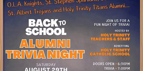 Back to School Alumni Trivia Night