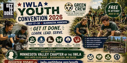 2-day youth (8-18) conservation camp. . . . .
