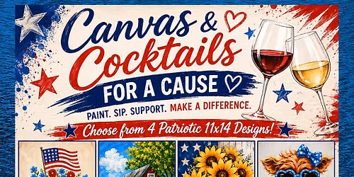 Canvas & Cocktails for a Cause