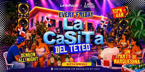 Dembow Night NYC at La Casita Fridays