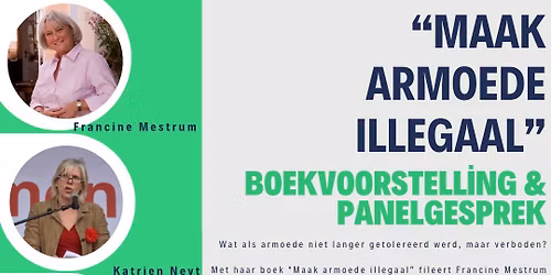 MAAK ARMOEDE ILLEGAAL - Boekvoorstelling & Panelgesprek