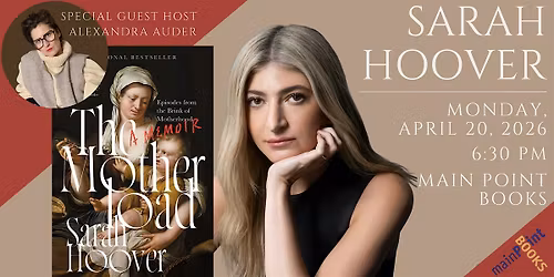 Sarah Hoover with Special Guest Alexandra Auder