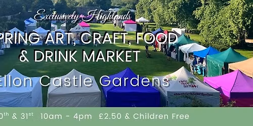 Spring Market at Ellon Castle Gardens