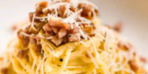 Scratch Made Linguini with Carbonara - NYC
