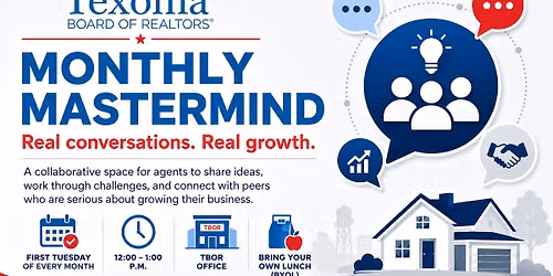 Monthly Mastermind for Real Estate Agents