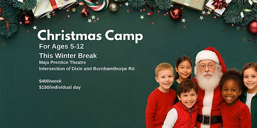 Christmas Camp for Kids -Single Day Passes
