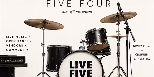 L!VE 5:4: A Sober Social & Sound Experience