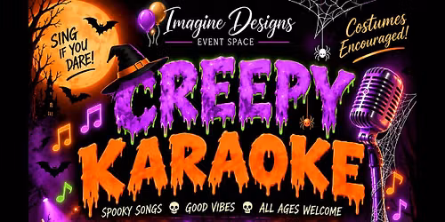 CREEPY KARAOKE! Halloween Themed Family Karaoke Night