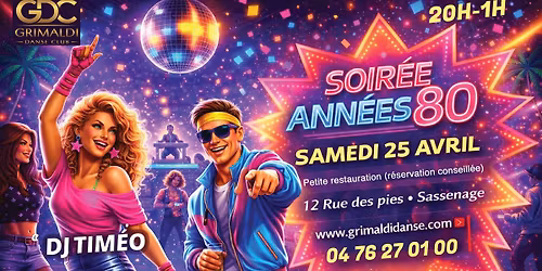 SOIR\u00c9E ANN\u00c9ES 80