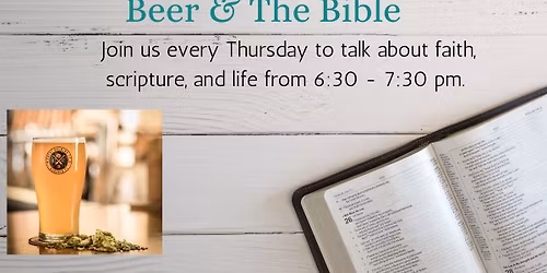 Beer & The Bible