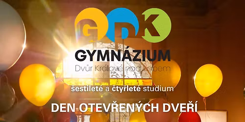Den otev\u0159en\u00fdch dve\u0159\u00ed na Gymn\u00e1ziu ve Dvo\u0159e Kr\u00e1lov\u00e9
